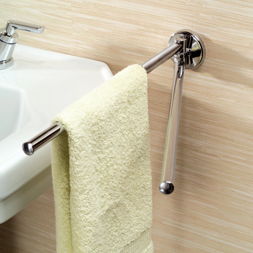 Ginger Hotelier 16.75'' 2 Bar Wall Mounted Towel Bar & Reviews Wayfair